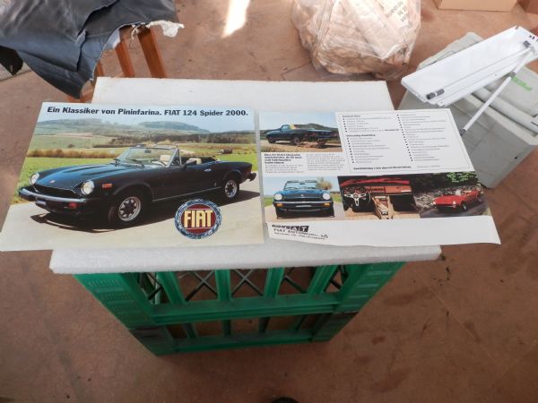 Brochure Fiat 124 sp 